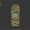 Kestrel Handheld Wind Speed Meter With Digital Display Showing Wind Speed And Impeller