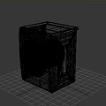 Black Refrigerator Freezer With Modern Sleek Design For Home Kitchen Use