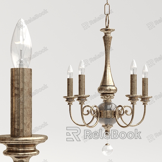 European Chandelier Bronze Chandelier model