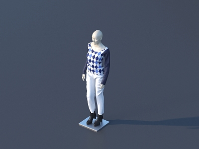 Modern Clothing Model 3d model