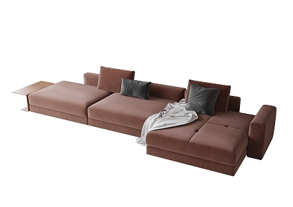 Modern Multiplayer Sofa 3d model