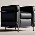 Single sofa 3d model