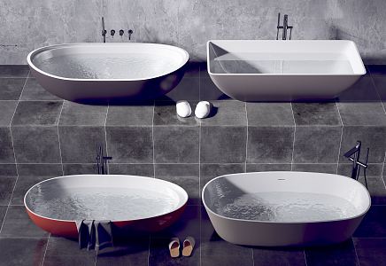 Modern Bathtub 3d model