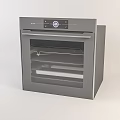 Built in Electric Oven with Digital Display Glass Door and Interior Rack Kitchen Appliance