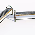 Vintage Outdoor Bench With Wooden Slats And Metal Frame Structure Design