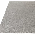 Modern Gray Square Textured Rug For Living Room Interior Decor 3d model