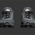 Modern Gray Mesh Athletic Shoes With Breathable Upper And Lightweight Sole Design