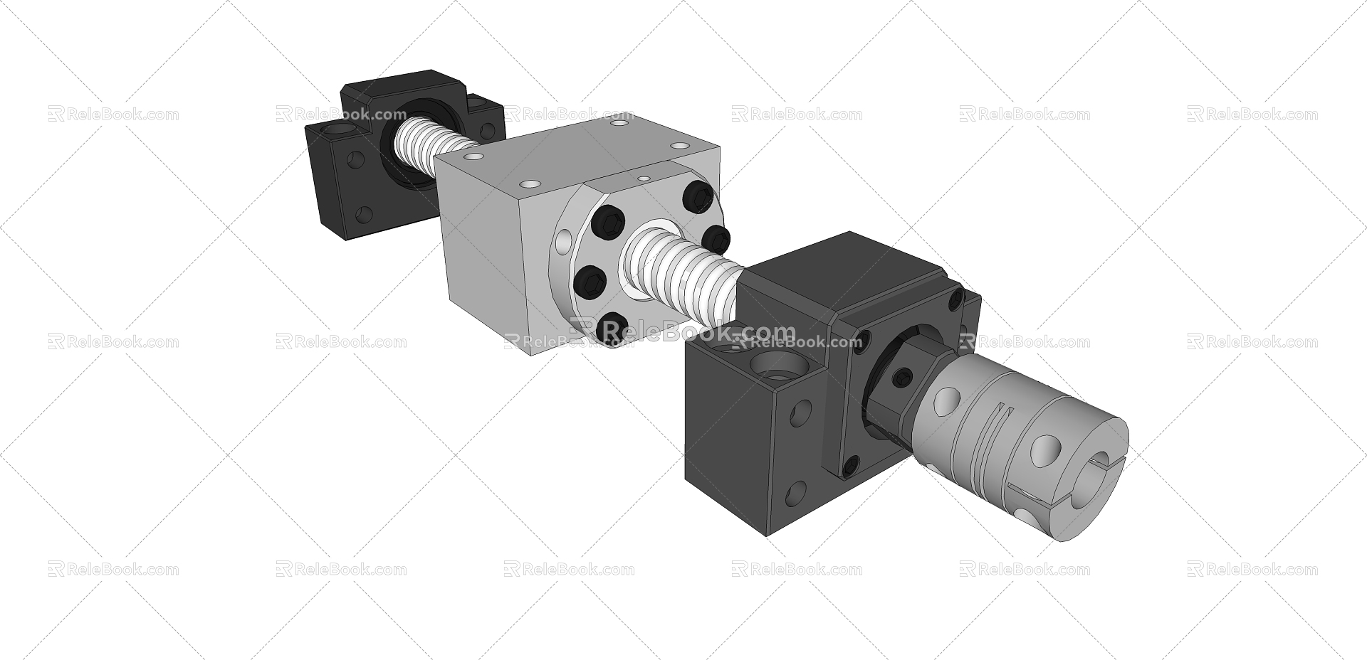 Modern ball screw CNC machine tool ball screw model