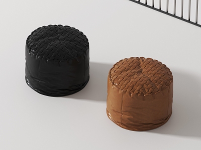 Low stool 3d model