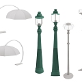 Lamps Outdoor Lights 3d model