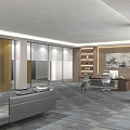 Executive President's Office 3d model