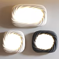 Quiet wind ceiling lamp ceiling lamp Japanese style lamp wall lamp 3d model