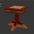 Chess Piece Items 3d model