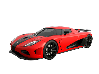 Hyundai Motor Koenigseg Motor 3d model