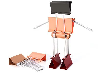 Clip Book Folder 3d model