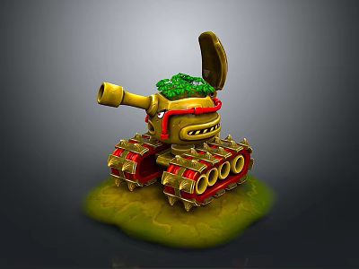 Sci-fi Tank Cartoon Tank Sci-fi Vehicle Sci-fi Vehicle World of Tanks Tank War Anime Tank 3d model