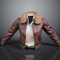 Jacket Leather Jacket Fashion Jacket Casual Jacket Windproof Jacket Windproof Jacket Denim Jacket Men Jacket 3d model