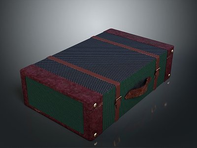 Boxes, Bags, Leather Boxes, Leather Boxes and Containers Realistic 3d model