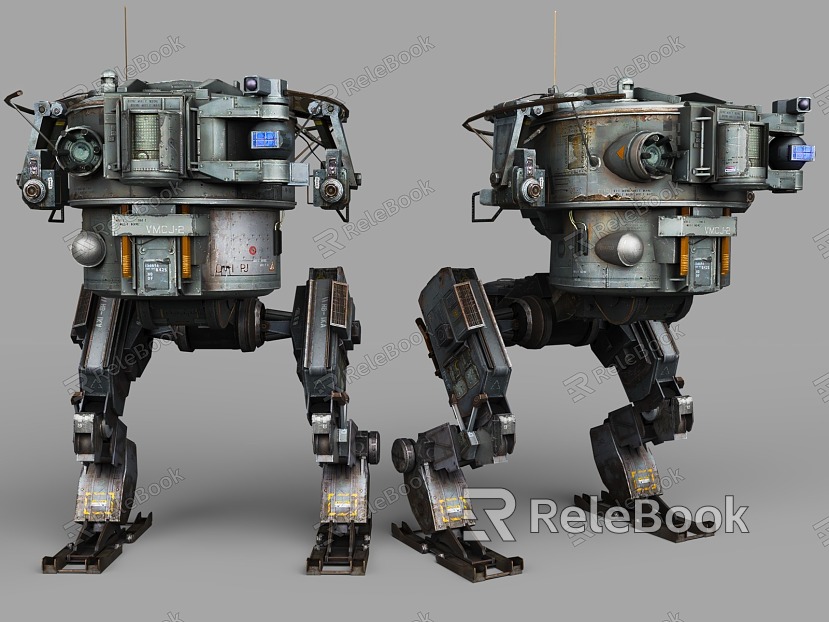 Cyberbot Sci-fi Robot Meca Century Sci-fi Style Cyberpunk Style model