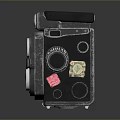 Yashica MAT 124G Twin Lens Reflex Camera With Vintage Black Body Design