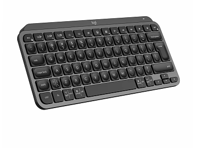 Compact Wireless Computer Keyboard With Slim Design And Responsive Keys For Efficient Typing 3d model