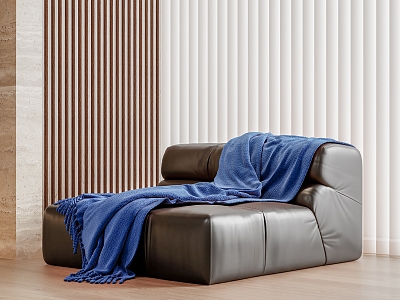 Modern single sofa model