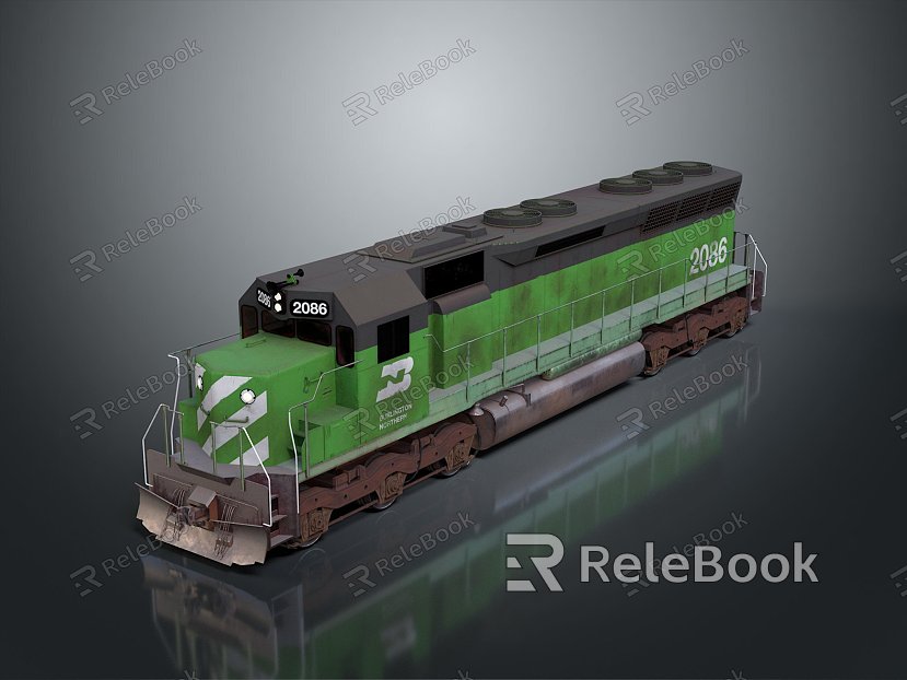 modern train vintage train steam train train carriage locomotive head model