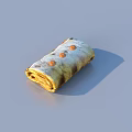 Delicious Golden Crispy Rolls Neatly Arranged On Black Serving Tray