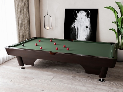 Billiard room 3d model