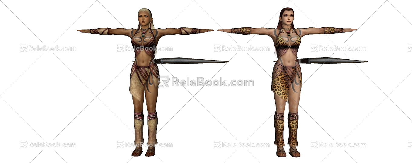 Modern Game Characters Three Kingdoms Unparalleled Female Characters model