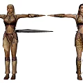Modern Game Characters Three Kingdoms Unparalleled Female Characters 3d model