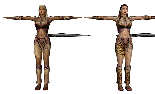 Modern Game Characters Three Kingdoms Unparalleled Female Characters 3d model