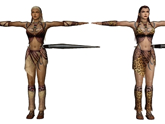 Modern Game Characters Three Kingdoms Unparalleled Female Characters 3d model