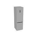 Elegant Modern Stainless Steel Double Door Refrigerator Home Kitchen Appliance