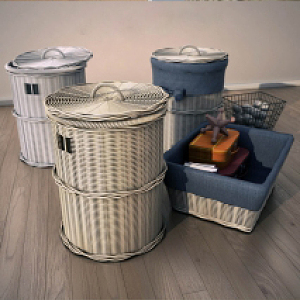 Storage Basket 3d model