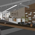 Cafe 3d model