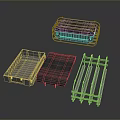 Industrial Metal Storage Racks Trays and Frames for Heavy Duty Applications
