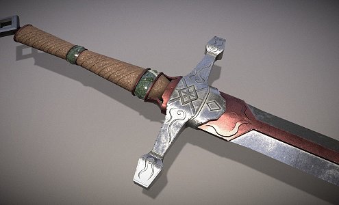 Weapon Noble Sword 3d model