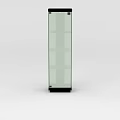 Technology Exhibition Hall Glass Display Cabinet With Transparent Design And Multi Layer Shelves