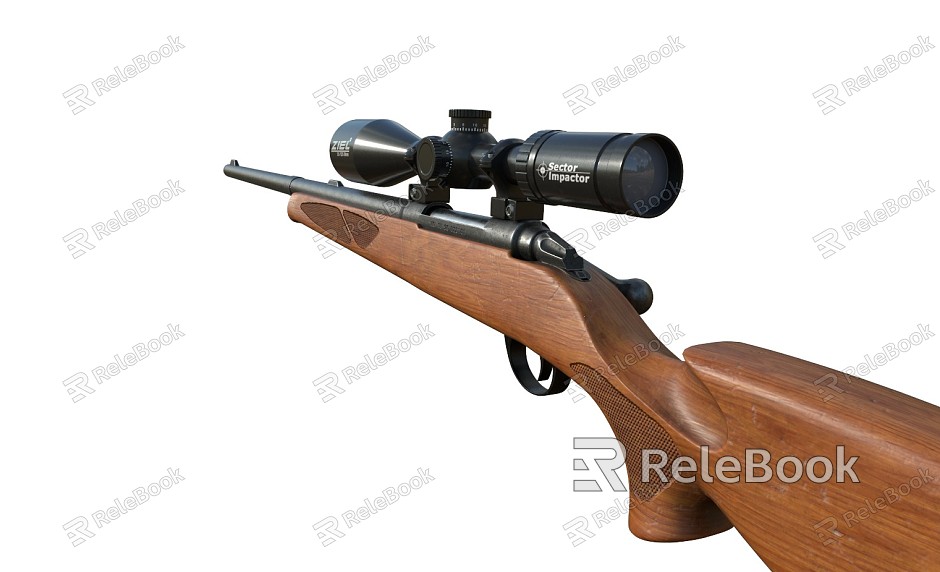 Modern sniper rifle sniper rifle model