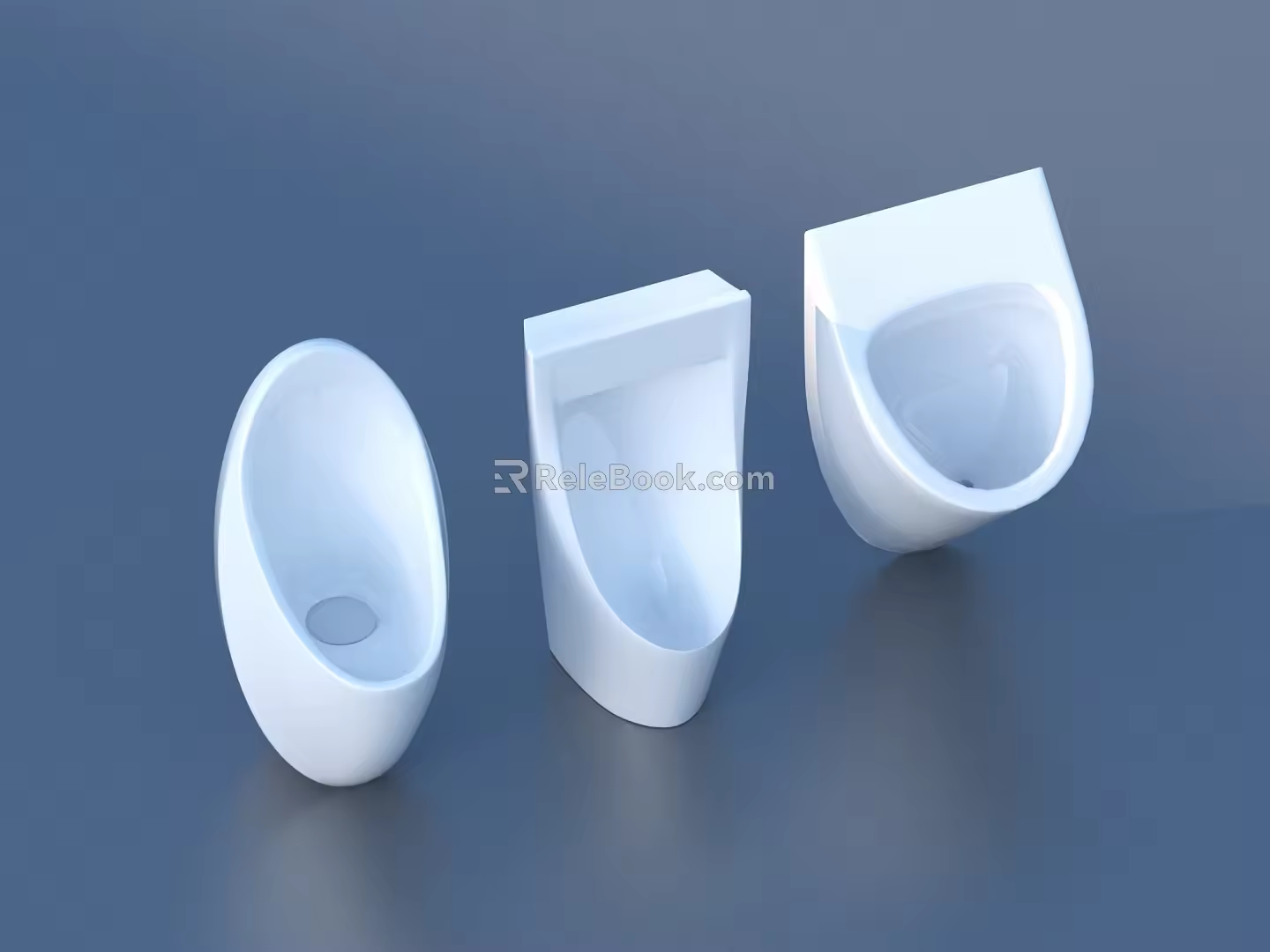 Urinal pool 3d model