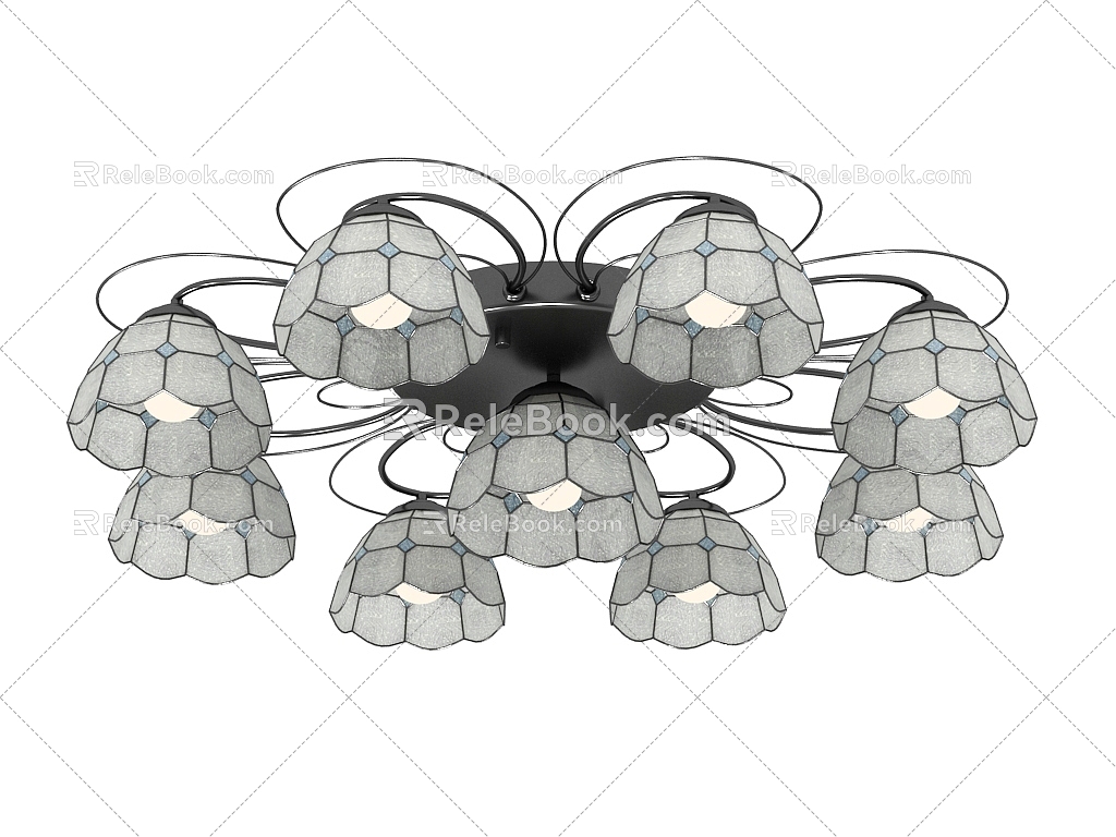 Jane Europe ceiling lamp 3d model