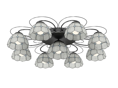 Jane Europe ceiling lamp 3d model