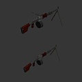 RPD Light Machine Gun 3d model