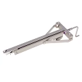 Stainless Steel Mechanical Tool With Adjustable Rod And Bracket Components 3d model