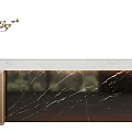 Modern Reception Desk Front Desk Combination 3d model