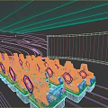 Modern Cinema Interior Design With Comfortable Seats And Large Immersive Screen