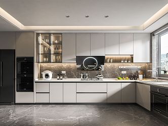 Modern Kitchen 3d model