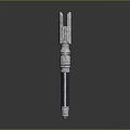 Modern Industrial Mechanical Component With Layered Metal Structure And Cylindrical Design