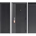 Modern Security Doors With Various Design Styles And Secure Lock Features